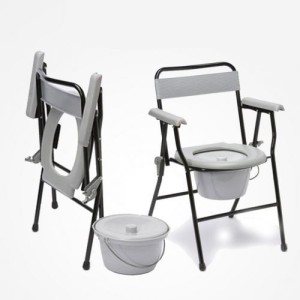 Commode W/Back and Arm Wrist Black 899 Commode W/Back and Arm Wrist Black 899