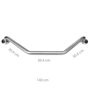 سبيس مقبض حمام ستانلس FS-117 سبيس مقبض حمام ستانلس FS-117