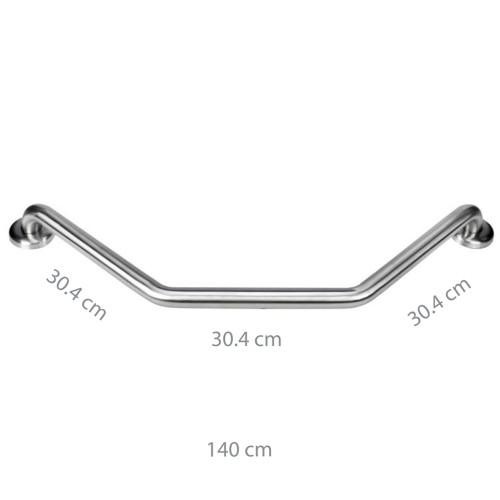 Sbase Bathroom Grab Bar Stainless FS-117 Sbase Bathroom Grab Bar Stainless FS-117