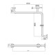 Sbase Grab Bar White FS-129