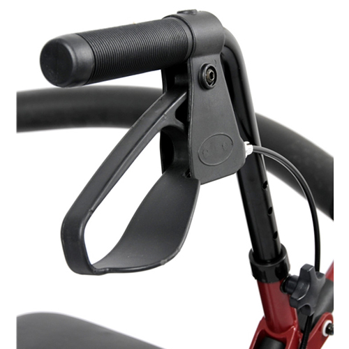 Walker With Wheels Seat Basket