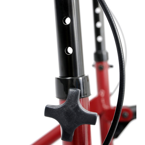 Walker With Wheels Seat Basket