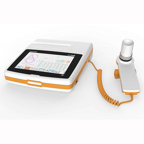 مير جهاز قياس كفاءة الرئة محمول مع شاشة وطابعة وبطارية مير جهاز قياس كفاءة الرئة محمول مع شاشة وطابعة وبطارية