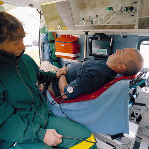 نقالة بغطاء بلاستيكي لسحب المريض HND-4017 نقالة بغطاء بلاستيكي لسحب المريض HND-4017