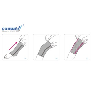 Conwell Knee Stabilizer With Silicon Pad  5710 Conwell Knee Stabilizer With Silicon Pad  5710