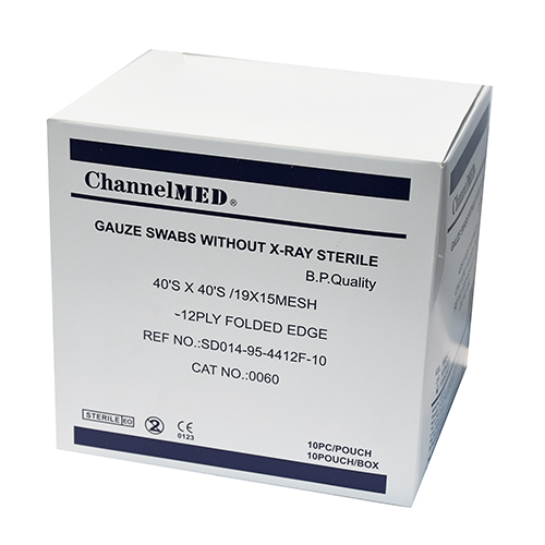 Channelmed Gauze 4 inchx4 inch 10ply Sterile