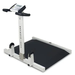 Detecto Wheelchair Scale 360Kg Electronic 6550 Detecto Wheelchair Scale 360Kg Electronic 6550