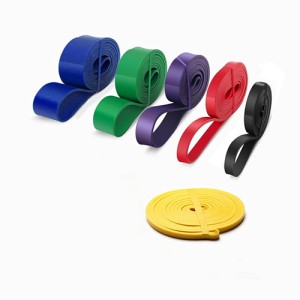 SPACARE Rubber Exercise Loop Set of 6 SPACARE Rubber Exercise Loop Set of 6