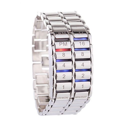 SPACARE Silver Stainless Watch LED S SPAW003 SPACARE Silver Stainless Watch LED S SPAW003