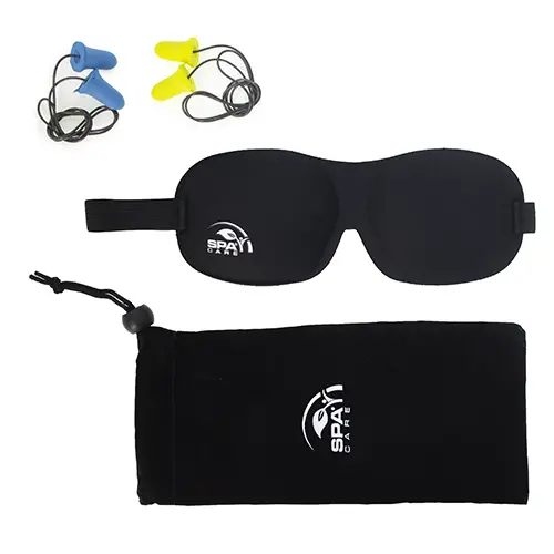  غطاء عين للنوم ثلاثي الابعاد مع سدادة أذن للسفر 