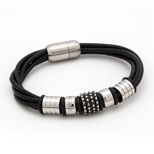 SPACARE Magnetic Bracelet Silicone Stainless SSI014 SPACARE Magnetic Bracelet Silicone Stainless SSI014