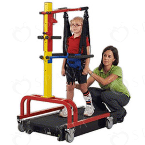 Patient Lifter with Treadmill Ped
