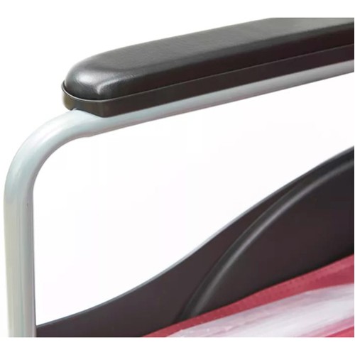 MOVACARE Wheelchair 18" B/W Red MMW802 MOVACARE Wheelchair 18" B/W Red MMW802