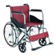 MOVACARE Wheelchair 18" B/W Red MMW802 MOVACARE Wheelchair 18" B/W Red MMW802