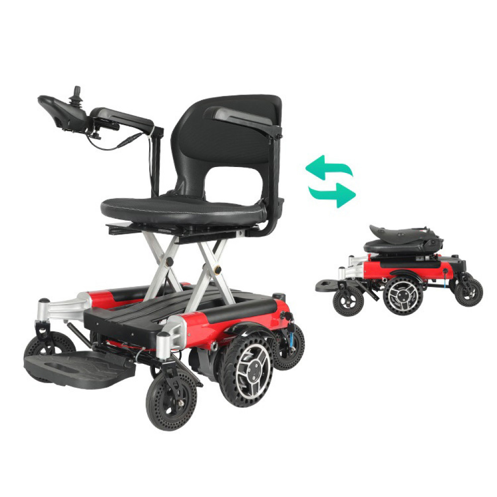 Wheelchair Rotation Power Wheelchair Rotation 360 Degrees Fold Remotely D07 | spama medical