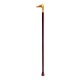 Luxury wooden cane with a gilded brass handle 621 Luxury wooden cane with a gilded brass handle 621