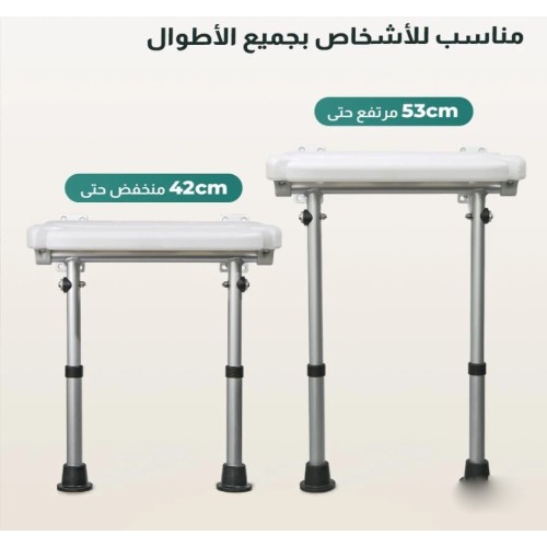 Wall-mounted shower chair Wall-mounted shower chair