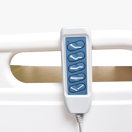 MOVACARE Wide Electric Bed 5 Function Fiber Rail MMB5F-120