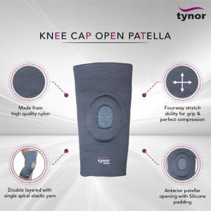 Tynor Knee Cap Open With Sillicon Pad D05 S Tynor Knee Cap Open With Sillicon Pad D05 S