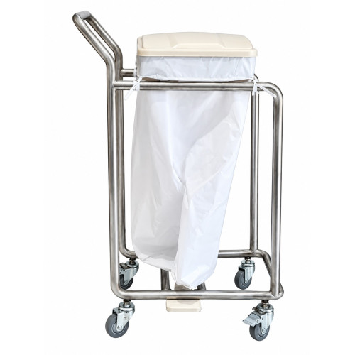 Trolley For Laundry And Garbage Single