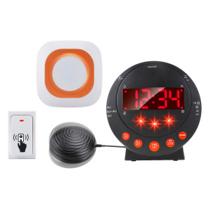 Door Bell And Loud Alarm with Flash Bed Shaker for Deaf
