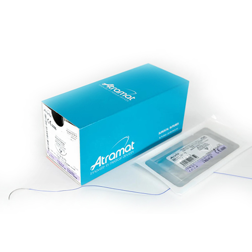 Polypropylene Suture 1 75 cm C-37 Reverse Cutting 37 mm 1/2 Circle Polypropylene Suture 1 75 cm C-37 Reverse Cutting 37 mm 1/2 Circle