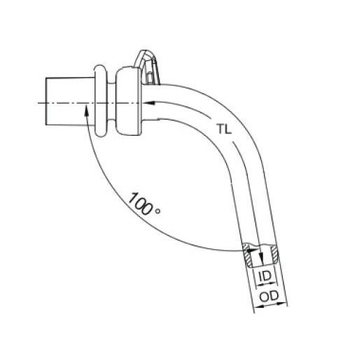 انبوب حنجري بدون بالون
