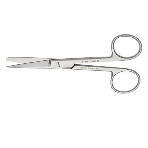 مقص جراحي مستقيم طرف حاد وغير حاد