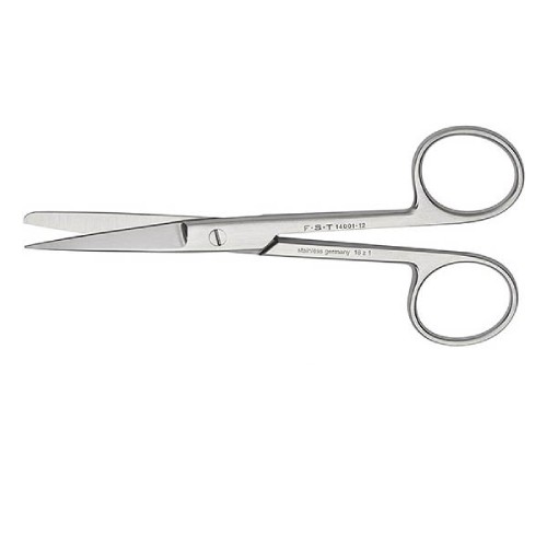 مقص جراحي مستقيم طرف حاد وغير حاد