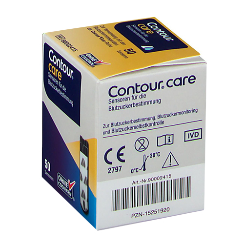 شرائط قياس السكر كونتور كير شرائط قياس السكر كونتور كير