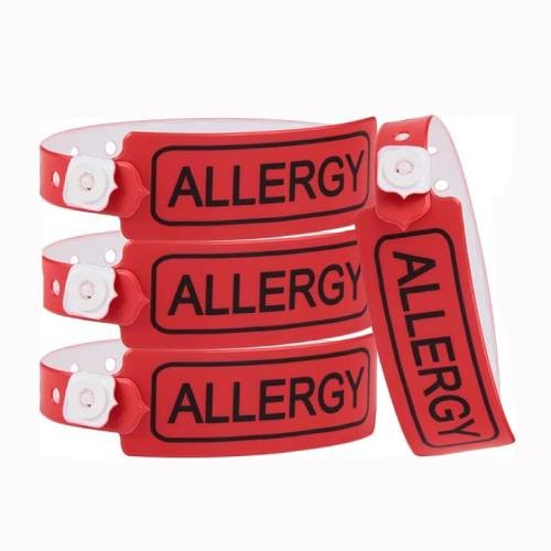 سوار  مريض احمر  Allergy Alert