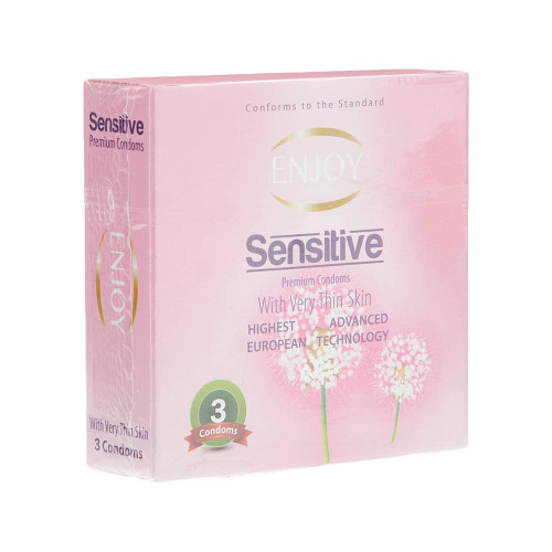 انجوي كوندوم واقي ذكري حساس 3