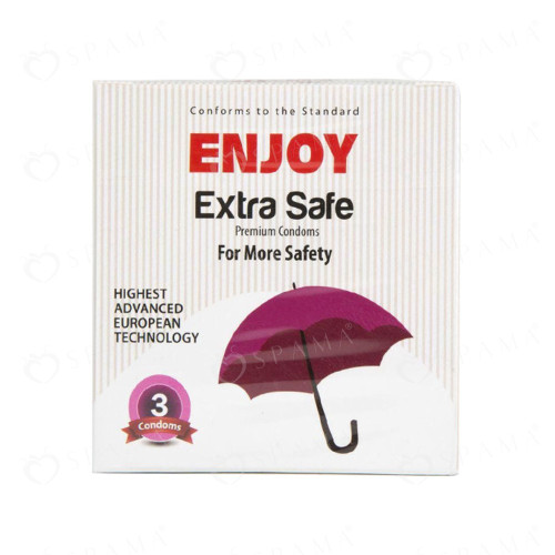 انجوي كوندوم واقي ذكري امان اضافي 3