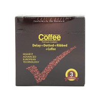 Condom Enjoy Dotted And Ribbed Coffee 3
