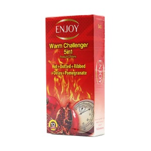 Condom Enjoy hottest Challenge 5 in 1 Condom Enjoy hottest Challenge 5 in 1