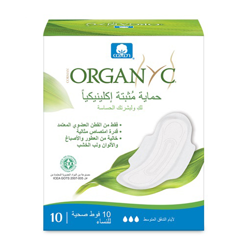 ORGANYC COTTON SANITARY PADS ORGANYC COTTON SANITARY PADS