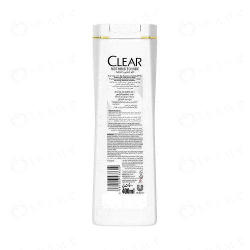 Clear shampoo for women anti hair fall 400 ml
