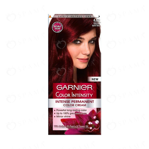 Garnier Intensity Color Hair Dye 4.6 Intense Dark Red Garnier Intensity Color Hair Dye 4.6 Intense Dark Red