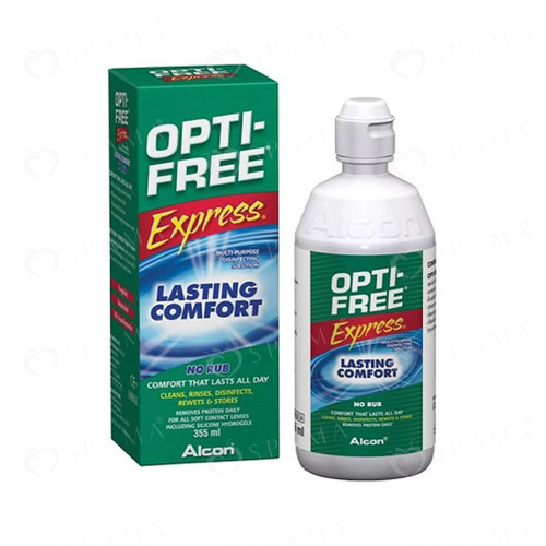 Opti-Free Express + 4 daily lenses for free 355 ml Opti-Free Express + 4 daily lenses for free 355 ml