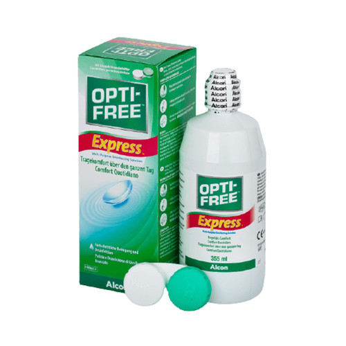 Opti-Free Express + 4 daily lenses for free 355 ml Opti-Free Express + 4 daily lenses for free 355 ml