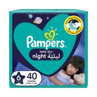 Pampers Night Baby Dry Number 6