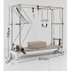 SPACARE Reformer With Full Tower Pilates Machine