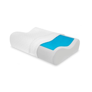 Relaxo Sleeping Pillow Contour With Gel Curved M RLX11 Relaxo Sleeping Pillow Contour With Gel Curved M RLX11