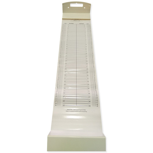 لوح مدرج لقياس الطول للاطفال