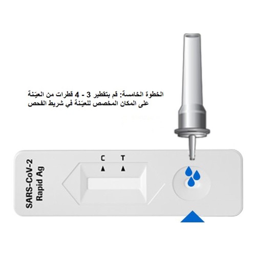  فحص كورونا المنزلي (25 فحص)