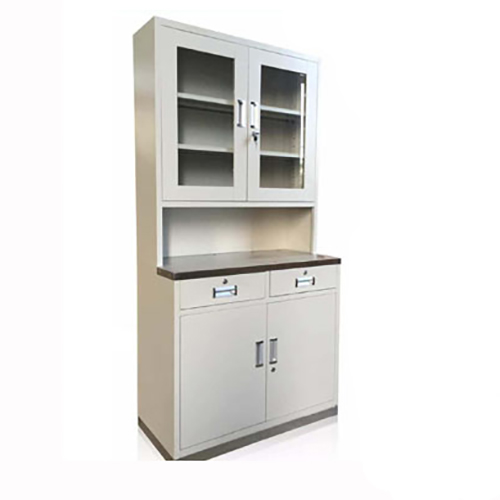 Cabinet Metal 4 Doors &amp; 2 Drawers W/locker