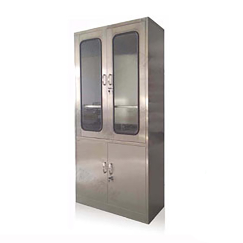 دولاب ستانلس 4 ابواب مع قفل